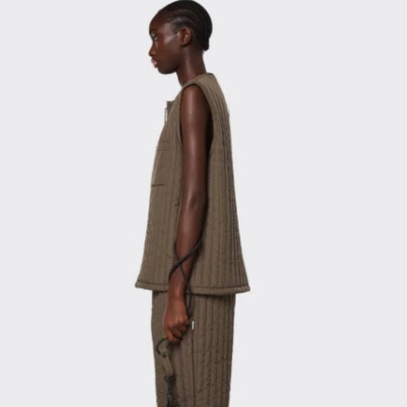 NWT Rains Liner Vest Wood Color Size XL